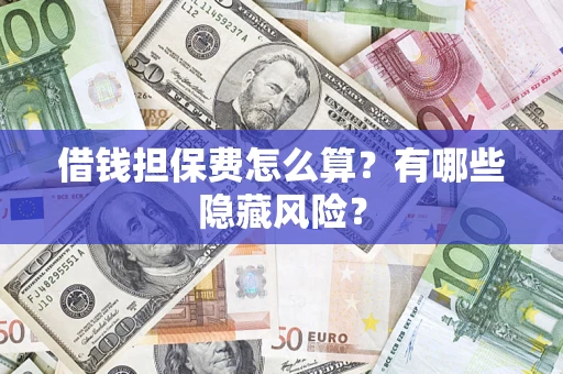 北京借钱担保费怎么算？有哪些隐藏风险？