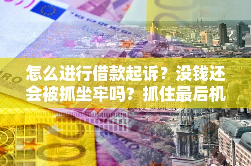 北京怎么进行借款起诉？没钱还会被抓坐牢吗？抓住最后机会！