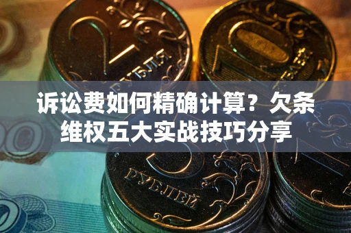 北京诉讼费如何精确计算？欠条维权五大实战技巧分享